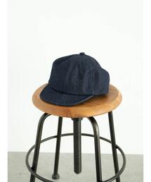 koe（コエ）の「キャンバスショートブリムキャップ＊（キャップ・メンズ）」