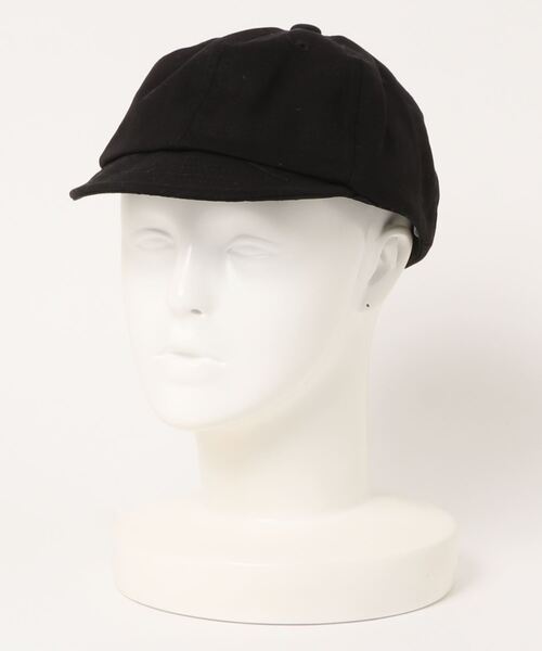koe（コエ）の「キャンバスショートブリムキャップ＊（キャップ・メンズ・ブラック/カモフラージュ/インディゴブルー・FREE）」の19枚目の写真