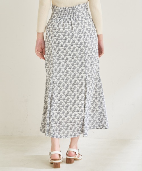 natural couture(ナチュラルクチュール)の「大人レディな雰囲気纏うアソート花柄マーメイドスカート(スカート・レディース・アイボリー/グリーン系/ブルー系・FREE)」の20枚目の写真