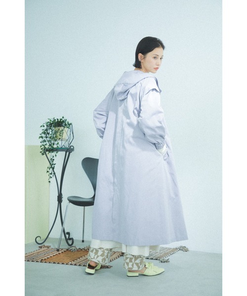 ROSE BUD(ローズバッド)の「マウンテンパーカー(マウンテンパーカー・レディース・ベージュ/パープル・ONE SIZE)」の3枚目の写真