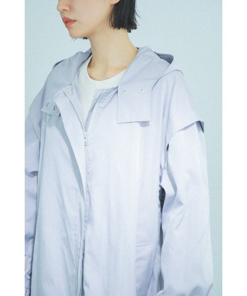 ROSE BUD(ローズバッド)の「マウンテンパーカー(マウンテンパーカー・レディース・ベージュ/パープル・ONE SIZE)」の6枚目の写真