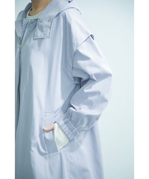 ROSE BUD(ローズバッド)の「マウンテンパーカー(マウンテンパーカー・レディース・ベージュ/パープル・ONE SIZE)」の12枚目の写真