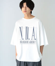BeAMS DOT | 【WEB限定】BeAMS DOT / N.D.A.プリントTシャツ(Tシャツ/カットソー)