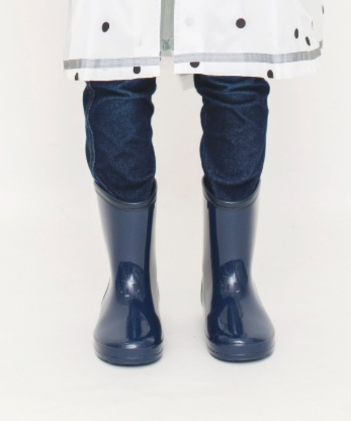 BRANSHES（ブランシェス）の「リボン付きレインブーツ（レインシューズ・キッズ・ネイビー/ピンク/ラベンダー・14.0cm/19.0cm/18.0cm/15.0cm/16.0cm/17.0cm）」の15枚目の写真