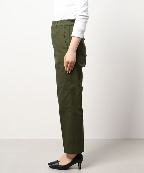 Lugnoncure（ルノンキュール）の「ツイルストレートパンツ（その他パンツ・レディース・ネイビー/ベージュ/カーキ・MEDIUM/LARGE）」の5枚目の写真