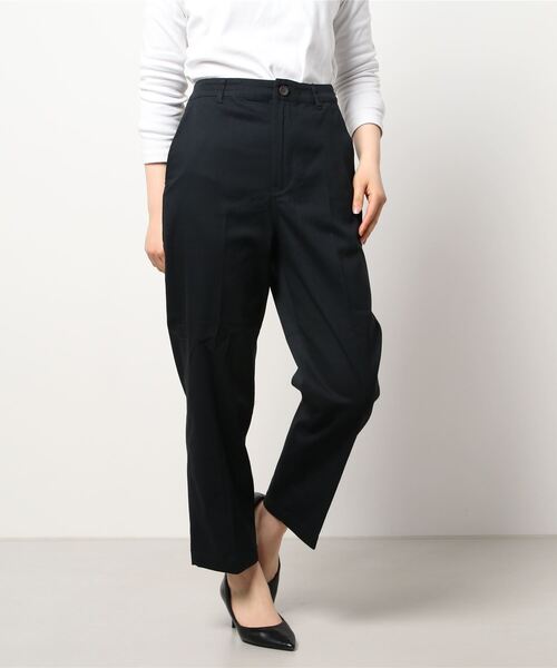 Lugnoncure（ルノンキュール）の「ツイルストレートパンツ（その他パンツ・レディース・ネイビー/ベージュ/カーキ・MEDIUM/LARGE）」の8枚目の写真