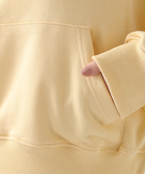 CLOTTY（クロッティ）の「CLOTTY／HALF ZIP UP プルオーバー 2276409（スウェット・レディース・ライトグレー/イエロー・FREE）」の15枚目の写真