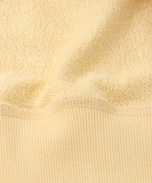 CLOTTY（クロッティ）の「CLOTTY／HALF ZIP UP プルオーバー 2276409（スウェット・レディース・ライトグレー/イエロー・FREE）」の10枚目の写真