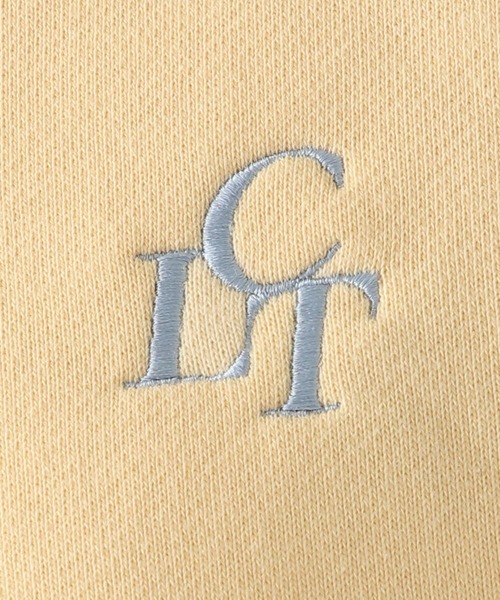 CLOTTY（クロッティ）の「CLOTTY／HALF ZIP UP プルオーバー 2276409（スウェット・レディース・ライトグレー/イエロー・FREE）」の9枚目の写真