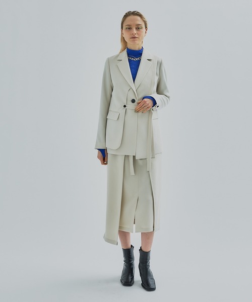 アークラインデザインスカート（スカート）｜UNITED TOKYO