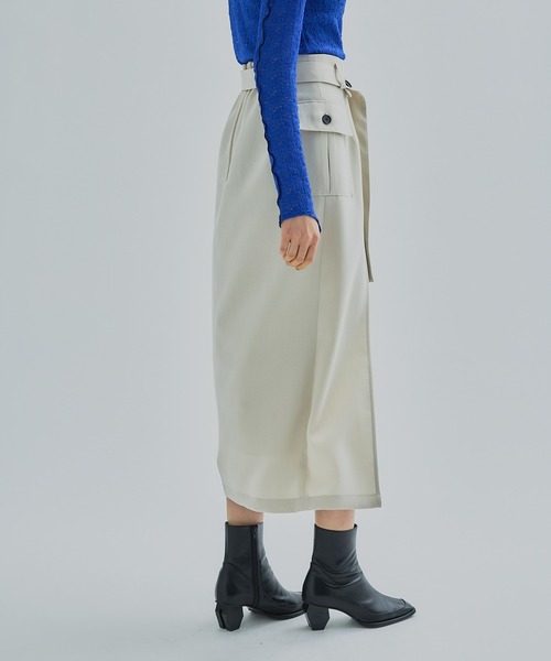 アークラインデザインスカート（スカート）｜UNITED TOKYO