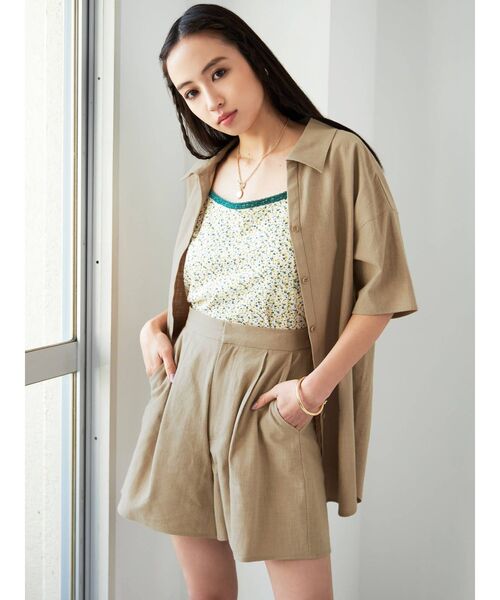 CALNAMUR（カルナムール）の「パット付きキャミソール（キャミソール・レディース・イエロー/ブルー・FREE）」の11枚目の写真