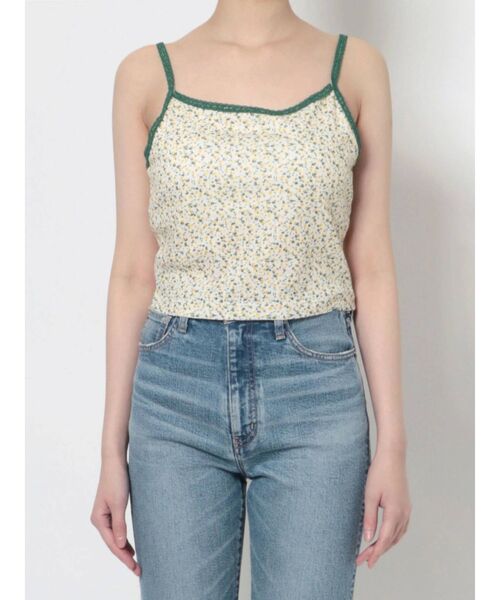 CALNAMUR（カルナムール）の「パット付きキャミソール（キャミソール・レディース・イエロー/ブルー・FREE）」の14枚目の写真