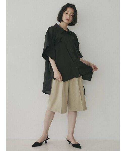 COTORICA（コトリカ）の「【THE DAYZ TOKYO】シアーとろみシャツ（シャツ/ブラウス・レディース・ブラック/オフホワイト/ピンク・SMALL/MEDIUM）」の11枚目の写真