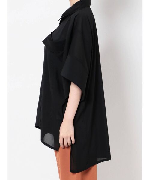 COTORICA（コトリカ）の「【THE DAYZ TOKYO】シアーとろみシャツ（シャツ/ブラウス・レディース・ブラック/オフホワイト/ピンク・SMALL/MEDIUM）」の15枚目の写真