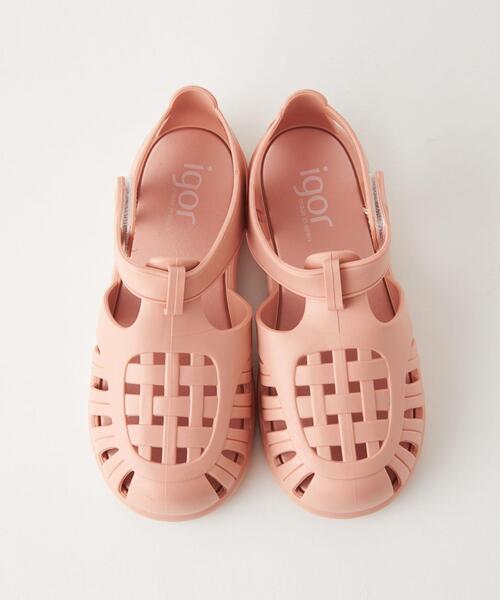 igor（イゴール）の「【WEB限定】＜igor（イゴール）＞ TOBBY 14cm-18cm ★★（サンダル・キッズ・ライトブルー/オフホワイト/ピンク/ライトピンク・15cm/16cm/17cm/18cm/14cm）」の4枚目の写真