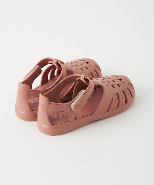 igor（イゴール）の「【WEB限定】＜igor（イゴール）＞ TOBBY 14cm-18cm ★★（サンダル・キッズ・ライトブルー/オフホワイト/ピンク/ライトピンク・15cm/16cm/17cm/18cm/14cm）」の10枚目の写真