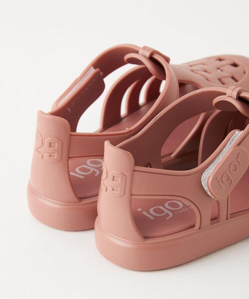 igor（イゴール）の「【WEB限定】＜igor（イゴール）＞ TOBBY 14cm-18cm ★★（サンダル・キッズ・ライトブルー/オフホワイト/ピンク/ライトピンク・15cm/16cm/17cm/18cm/14cm）」の9枚目の写真