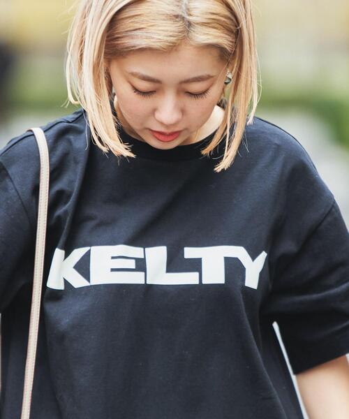 KELTY(ケルティ)の「KELTY(ケルティ)別注ロゴワンピース#(WEB限定カラー)(ワンピース・レディース・ホワイト/ブラック/ネイビー/マスタード/ケリー/ダークグレー・M/L)」の16枚目の写真