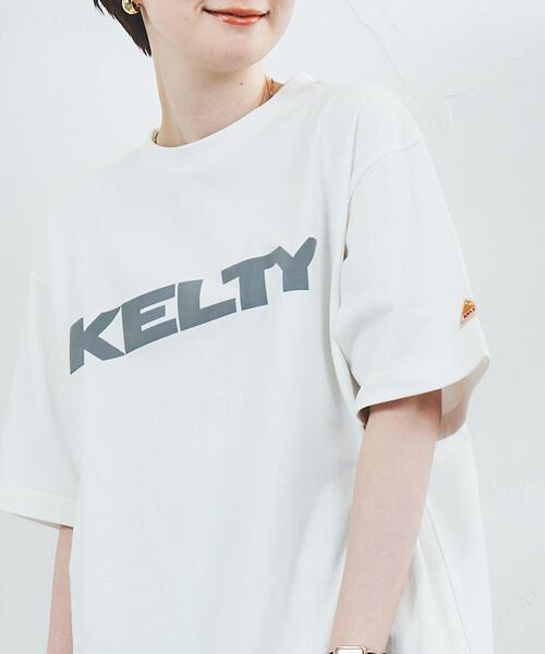 KELTY(ケルティ)の「KELTY(ケルティ)別注ロゴワンピース#(WEB限定カラー)(ワンピース・レディース・ホワイト/ブラック/ネイビー/マスタード/ケリー/ダークグレー・M/L)」の21枚目の写真