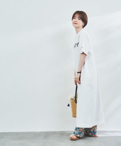 KELTY(ケルティ)の「KELTY(ケルティ)別注ロゴワンピース#(WEB限定カラー)(ワンピース・レディース・ホワイト/ブラック/ネイビー/マスタード/ケリー/ダークグレー・M/L)」の10枚目の写真