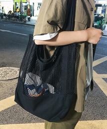 【c.u.l】コットンメッシュトートバッグ cula374