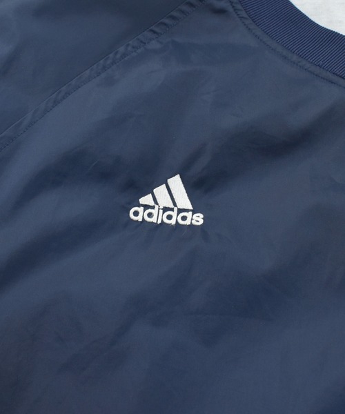 adidas(アディダス)の「【ヴィンテージ古着】adidas/アディダス プルオーバーナイロンジャケット(ナイロンジャケット・メンズ・ネイビー・LARGE)」の5枚目の写真