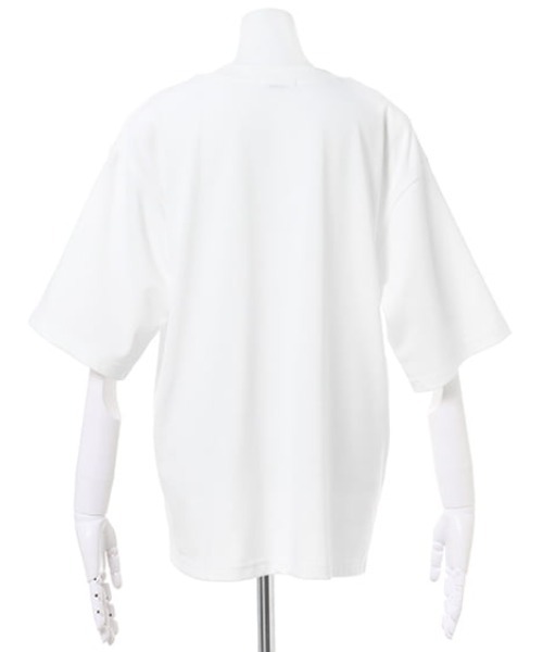 MLI'A(エムリア)の「アソートロゴTシャツ(Tシャツ/カットソー・レディース・ホワイト×グリーン/ホワイト×ブラック/ホワイト系その他6/ホワイト系8・M)」の22枚目の写真