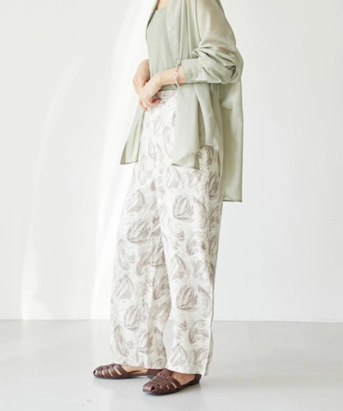 AMERICAN HOLIC(アメリカンホリック)の「ニュアンスプリントパンツ(その他パンツ・レディース・その他14・M/L)」の1枚目の写真