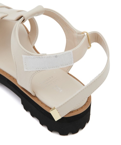 ROPE' PICNIC(ロペピクニック)の「プラットフォームグルカサンダル(サンダル・レディース・ブラック/キナリ・22.5cm/23.5cm/24.5cm)」の7枚目の写真