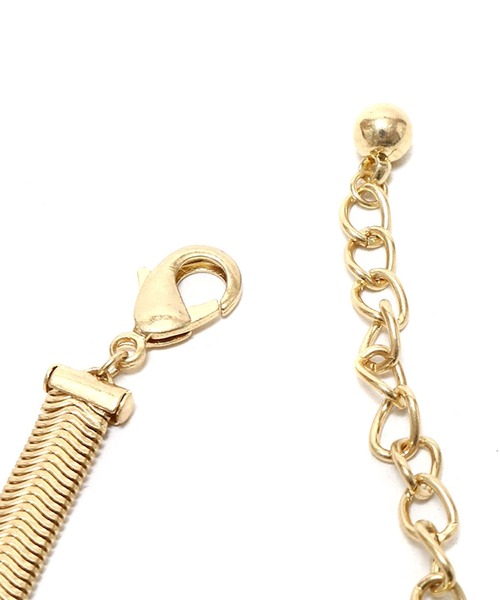 atmos pink（アトモスピンク）の「atmos pink スネークネックレス（ネックレス・レディース・シルバー/ゴールド・FREE）」の10枚目の写真