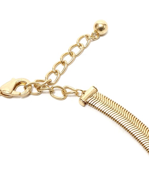 atmos pink（アトモスピンク）の「atmos pink スネークネックレス（ネックレス・レディース・シルバー/ゴールド・FREE）」の8枚目の写真