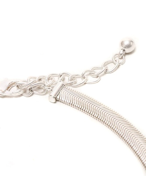 atmos pink（アトモスピンク）の「atmos pink スネークネックレス（ネックレス・レディース・シルバー/ゴールド・FREE）」の12枚目の写真