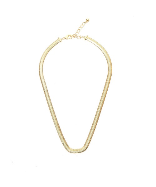 atmos pink（アトモスピンク）の「atmos pink スネークネックレス（ネックレス・レディース・シルバー/ゴールド・FREE）」の4枚目の写真