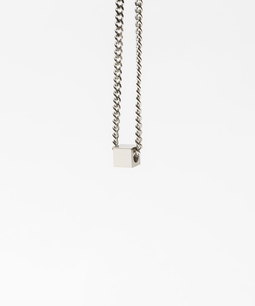 BROTHERHOOD(ブラザーフッド)の「【BROTHERHOOD】キューブ ネックレス(ネックレス・メンズ・ゴールド/シルバー・MEDIUM/SMALL/LARGE)」の6枚目の写真