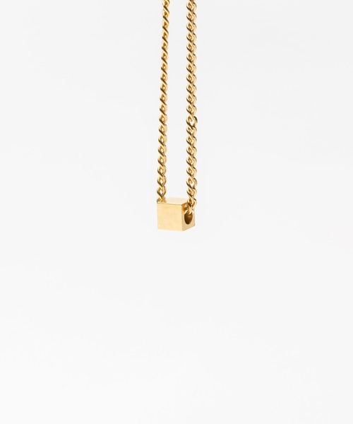 BROTHERHOOD(ブラザーフッド)の「【BROTHERHOOD】キューブ ネックレス(ネックレス・メンズ・ゴールド/シルバー・MEDIUM/SMALL/LARGE)」の11枚目の写真