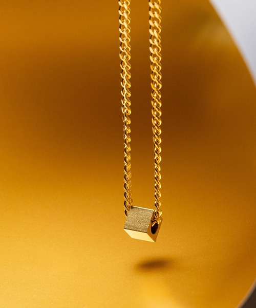 BROTHERHOOD(ブラザーフッド)の「【BROTHERHOOD】キューブ ネックレス(ネックレス・メンズ・ゴールド/シルバー・MEDIUM/SMALL/LARGE)」の20枚目の写真