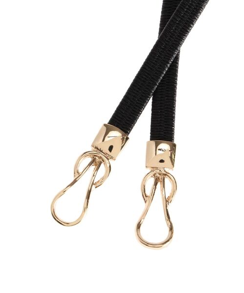 dazzlin（ダズリン）の「細ゴムベルト（ベルト・レディース・ブラック/ブラウン/アイボリー/キャメル・FREE）」の6枚目の写真