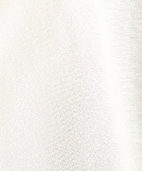 OPAQUE.CLIP（オペークドットクリップ）の「◆リネンブレンド バンドカラーシャツ【WEB限定カラー・サイズ】（シャツ/ブラウス・レディース・ブラック/グリーン/サンドベージュ/ホワイト系その他6・36/38/40/42）」の8枚目の写真