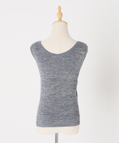 B.C STOCK（ベーセーストック）の「メランジニットタンクトップ（タンクトップ・レディース・カーキ/イエロー/ブルー系その他・FREE）」の20枚目の写真