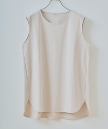 macocca（マコッカ）の「RESERU リセル ノースリーブチュニック ルームウェア マグワート（ヨモギ）加工（Tシャツ/カットソー）」