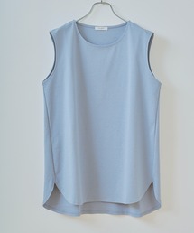 macocca（マコッカ）の「RESERU リセル ノースリーブチュニック ルームウェア マグワート（ヨモギ）加工（Tシャツ/カットソー・レディース）」
