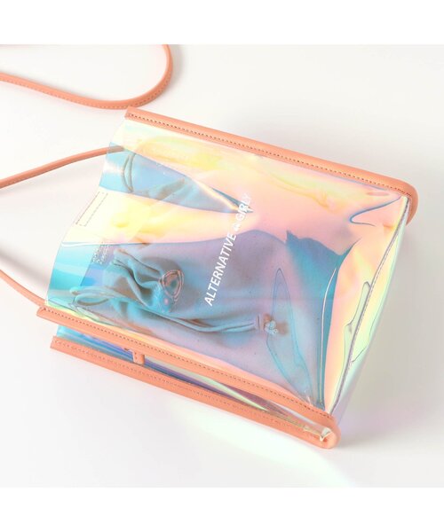 algy（アルジー）の「クリアショルダーBAG（ショルダーバッグ・キッズ・レインボー/ラベンダー・FREE）」の5枚目の写真