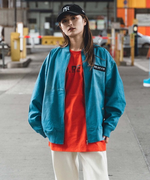 TopIsm(トップイズム)の「RIO.REVIB アイコン半袖Tシャツ(Tシャツ/カットソー・メンズ・ホワイト/グレイッシュブルー/ブラック/グレイッシュベージュ/グリーン/オレンジ・L/XL/M)」の6枚目の写真