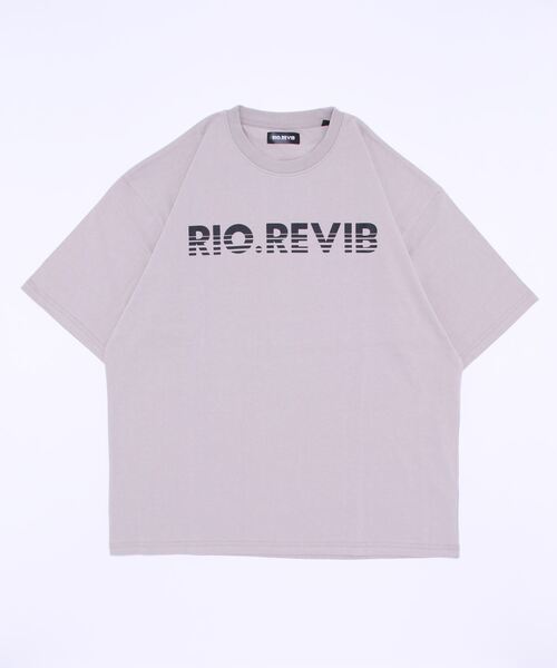 TopIsm(トップイズム)の「RIO.REVIB アイコン半袖Tシャツ(Tシャツ/カットソー・メンズ・ホワイト/グレイッシュブルー/ブラック/グレイッシュベージュ/グリーン/オレンジ・L/XL/M)」の18枚目の写真