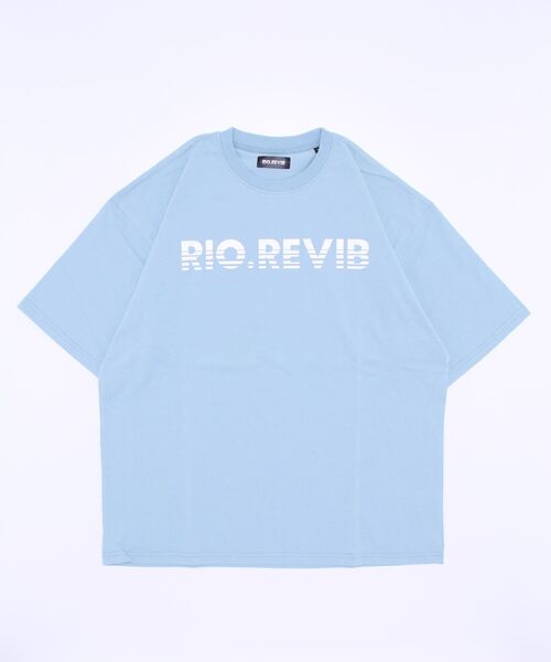 TopIsm(トップイズム)の「RIO.REVIB アイコン半袖Tシャツ(Tシャツ/カットソー・メンズ・ホワイト/グレイッシュブルー/ブラック/グレイッシュベージュ/グリーン/オレンジ・L/XL/M)」の20枚目の写真