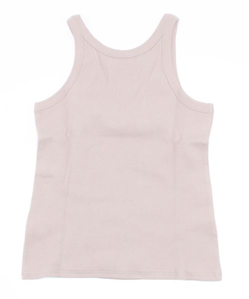 KOBE LETTUCE（コウベレタス）の「ヘビーコットンアメスリリブタンクトップ（タンクトップ・レディース・ブラック/ホワイト/グリーン/グレイッシュベージュ/パープル/チャコール・FREE）」の7枚目の写真