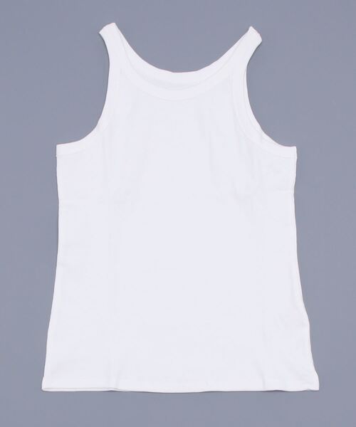 KOBE LETTUCE（コウベレタス）の「ヘビーコットンアメスリリブタンクトップ（タンクトップ・レディース・ブラック/ホワイト/グリーン/グレイッシュベージュ/パープル/チャコール・FREE）」の18枚目の写真