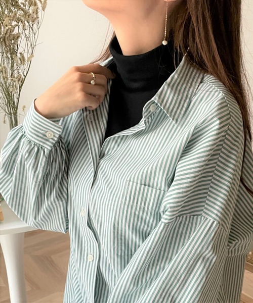 WEGO（ウィゴー）の「WEGO/タートルロンT（Tシャツ/カットソー・レディース・ホワイト/ライトグレー/ブラック/ブラック系その他5・FREE）」の3枚目の写真