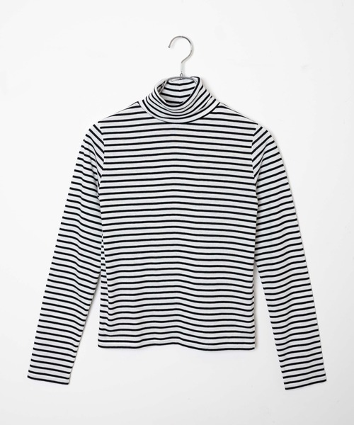 WEGO（ウィゴー）の「WEGO/タートルロンT（Tシャツ/カットソー・レディース・ホワイト/ライトグレー/ブラック/ブラック系その他5・FREE）」の16枚目の写真